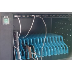 Szafa mobilna DIGITUS na kółkach do ładowania notebooków/tabletów do 14"