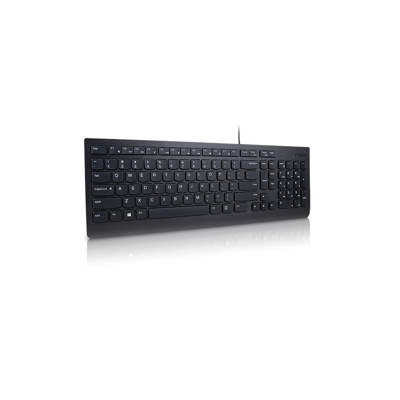 Lenovo Essential klawiatura Uniwersalna USB QWERTY US English Czarny 4Y41C68681