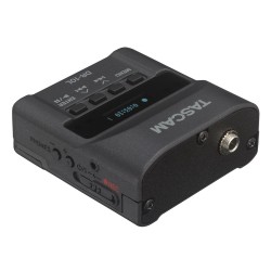 Tascam DR-10L - Cyfrowy rejestrator Tascam typu "body-pack" z mikrofonem lavalier (biały)