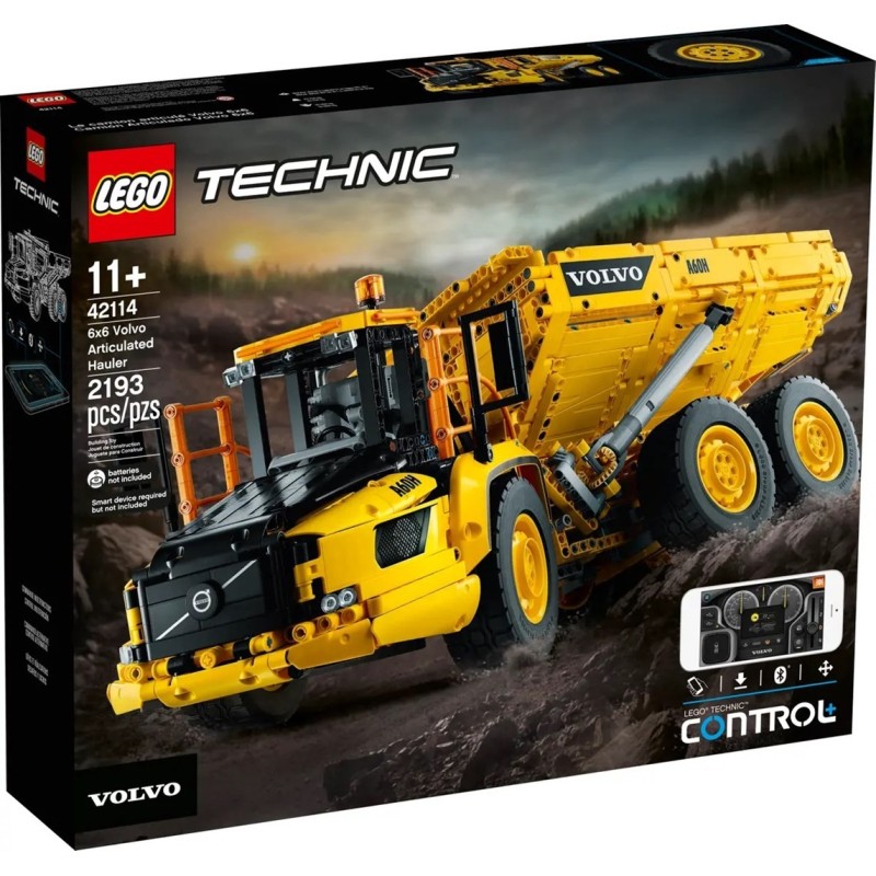 LEGO 42114 Wozidło przegubowe Volvo 6x6