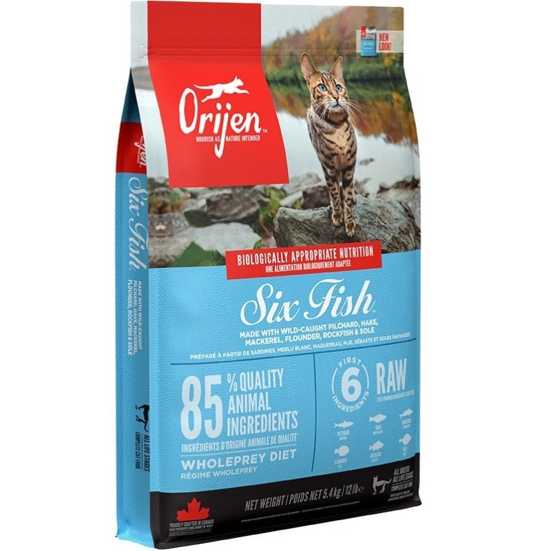 ORIJEN Cat 6 Ryb 5,4kg ORIJEN Cat 6 Ryb 5,4kg