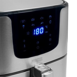 Princess 182060 Pojedyńczy 5,5 l Autonomiczny 1700 W Frytkownica na gorące powietrze Srebrny