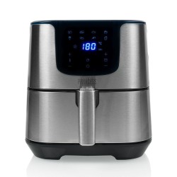Princess 182060 Pojedyńczy 5,5 l Autonomiczny 1700 W Frytkownica na gorące powietrze Srebrny