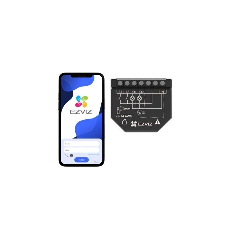 Przekaźnik Wi-Fi do inteligentnego domu Ezviz CS-T36