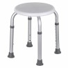 Taboret prysznicowy okrągły aluminiowy Taboret prysznicowy okrągły aluminiowy