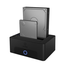 ICY BOX IB-1232CL-U3 USB 3.2 Gen 1 (3.1 Gen 1) Type-A Czarny