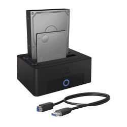 ICY BOX IB-1232CL-U3 USB 3.2 Gen 1 (3.1 Gen 1) Type-A Czarny