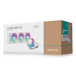 Chłodzenie wodne DeepCool LE360 WH V2