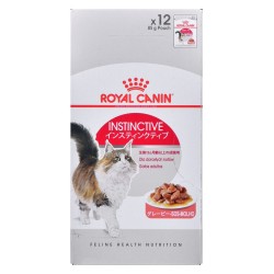 ROYAL CANIN FHN Instinctive w sosie - mokra karma dorosłych kotów - 12x 85 g