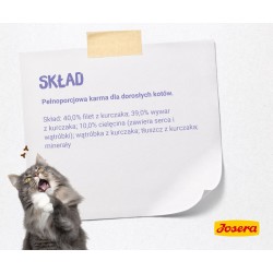 JOSERA Filet kurczak z cielęciną - mokra karma dla kota - 70 g