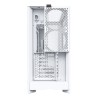 Obudowa PC Montech HS01, Midi-Tower, ATX, aRGB, Szkło Hartowane - biała