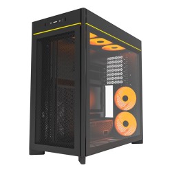 Obudowa PC Montech HS01 PRO, Midi-Tower, ATX, aRGB, Szkło Hartowane
