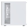 Drewniana obudowa PC Montech XR, Midi-Tower, ATX, ARGB, Szkło hartowane - biała