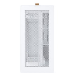 Obudowa PC Montech HS02, Midi-Tower, ATX, Szkło hartowane, ARGB - biała