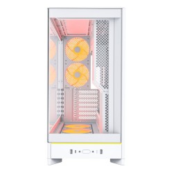 Obudowa PC Montech HS02 PRO, Midi-Tower, ATX, Szkło hartowane, ARGB - biała