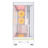 Obudowa PC Montech HS02 PRO, Midi-Tower, ATX, Szkło hartowane, ARGB - biała