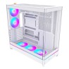 Obudowa PC Montech HS02 PRO, Midi-Tower, ATX, Szkło hartowane, ARGB - biała