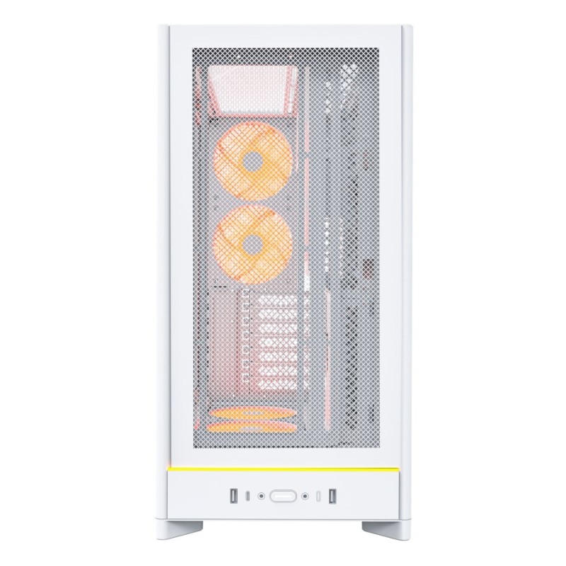 Obudowa PC Montech HS01 PRO, Midi-Tower, ATX, aRGB, Szkło Hartowane - biała Obudowa PC Montech HS01 PRO, Midi-Tower, ATX, aRGB, Szkło Hartowane - biała