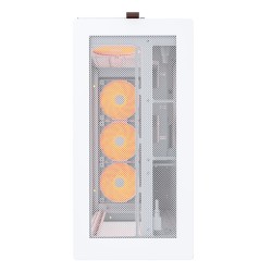 Obudowa PC Montech HS01 PRO, Midi-Tower, ATX, aRGB, Szkło Hartowane - biała