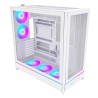 Obudowa PC Montech HS01 PRO, Midi-Tower, ATX, aRGB, Szkło Hartowane - biała