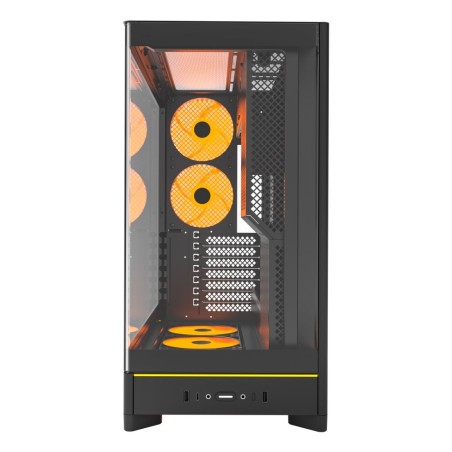 Obudowa PC Montech HS02 PRO, Midi-Tower, ATX, Szkło hartowane, ARGB