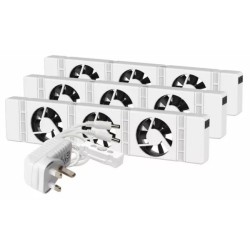 SpeedComfort Wentylator grzejnikowy Trio-Set