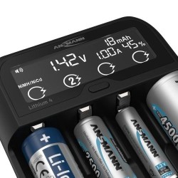 Ładowarka stołowa ANS 1001-0122 LCD dla Li-Ion NiMH i LiFePO4