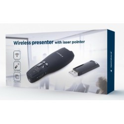GEMBIRD PREZENTER BEZPRZEWODOWY LASEROWY WP-L-12
