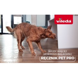 Ręcznik z mikrofibry dla zwierząt Vileda PET PRO M