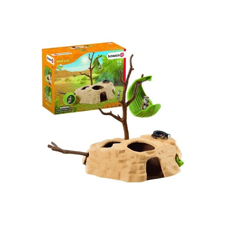 SCHLEICH 42595 WILD LIFE Spotkanie surykatek