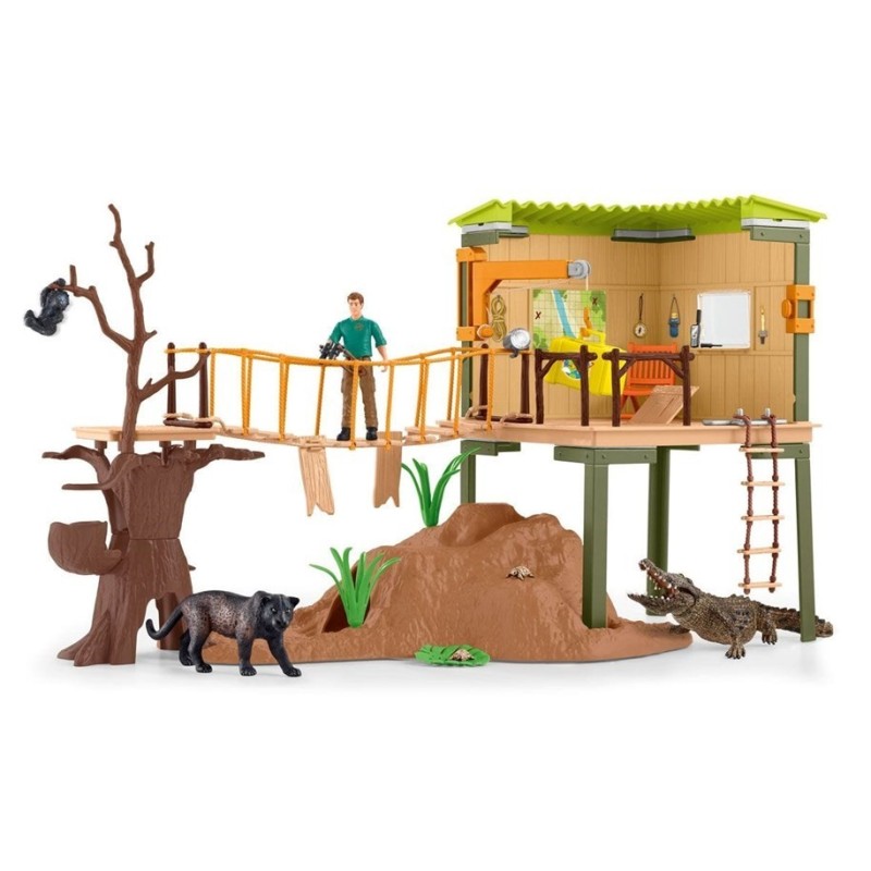 Schleich 42507 Wild Life Ranger Adventure Station