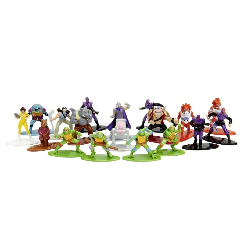 Figurki Turtles Wojownicze Żółwie Ninja 18szt Jada