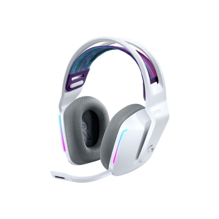 Słuchawki bezprzewodowe Logitech G733 Lightspeed Białe
