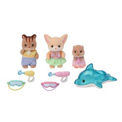 Sylvanian Families Przedszkole Zabawa w basenie Baby Trio 5749 p6