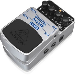 Behringer DR600 pedał z efektami Pedał ekspresji Czarny, Srebrny