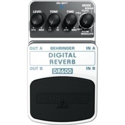 Behringer DR600 pedał z efektami Pedał ekspresji Czarny, Srebrny