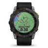 Zegarek sportowy Garmin Enduro 2 Solar 35mm Black Carbon Gray DLC Ti Ultrafit Band Szary