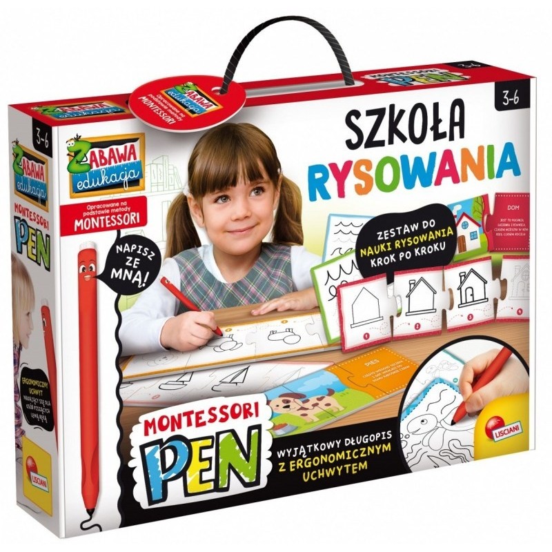 Montessori Pen Szkoła rysowania PL101696 LISCIANI