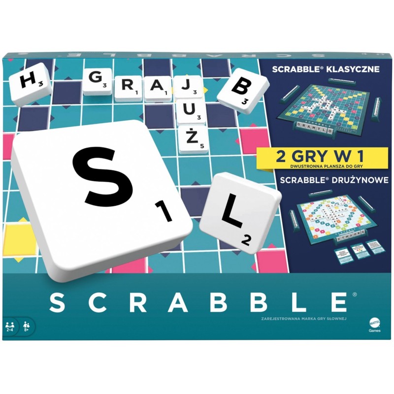 Scrabble (nowe) HXM53 gra MATTEL