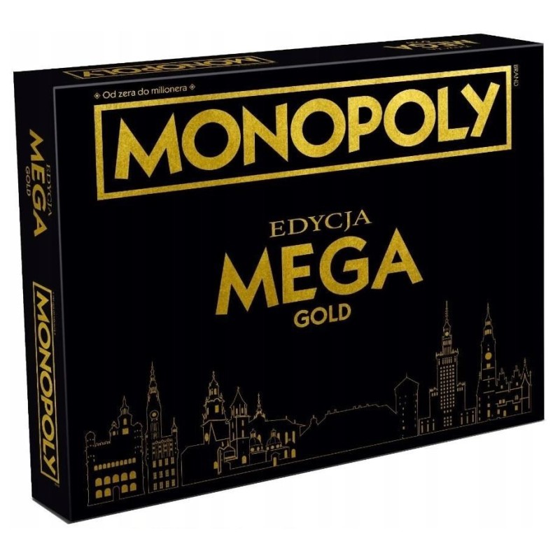 Monopoly Mega Gold gra 02108 WINNING MOVES