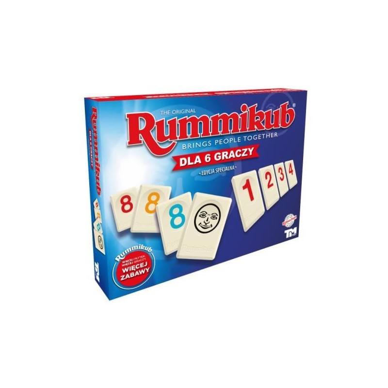 Rummikub XP edycja specjalna Gra rodzinna 4606 TM TOYS