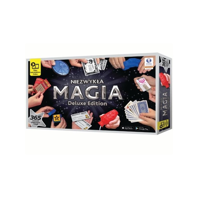 Niezwykła magia Deluxe Edition 365 sztuczek magicznych i iluzji CARTAMUNDI