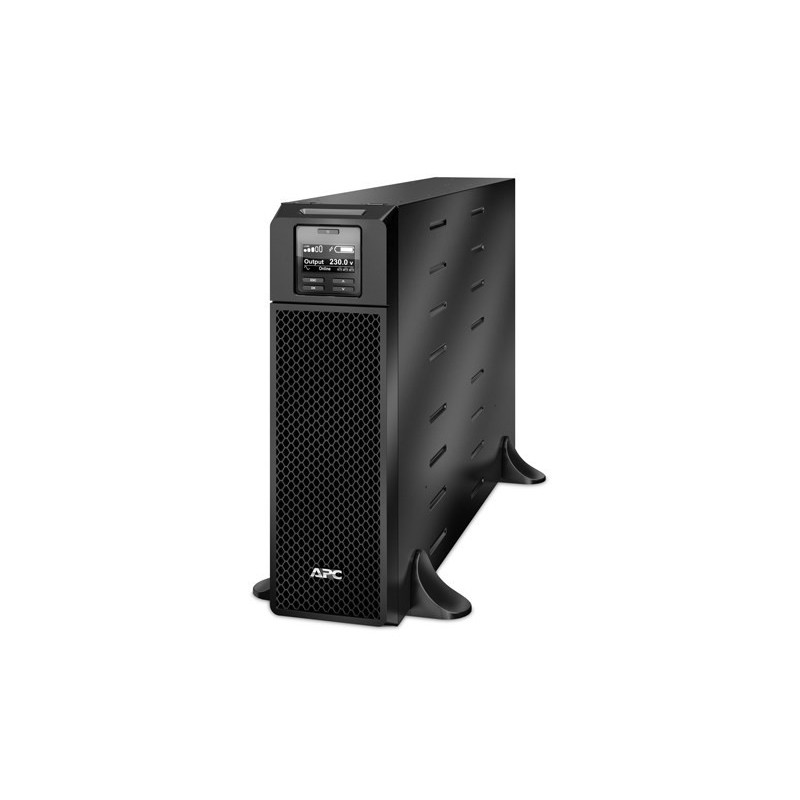 UPS APC SRT5KXLI (5000VA) 230V, 6x C13+4x C19 IEC outlets, Network Card+SmartSlot, Extended runtime, W/O rail kit