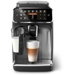 Ekspres do kawy Philips EP4346/71 Seria 4300 z ciśnieniem pompy 15 bar, wbudowanym spieniaczem do mleka, w pełni automatyczny,