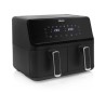 Frytkownica Tristar Airfryer z podwójnym koszem FR-9026 Moc 2700 W Pojemność 8 L Czarny