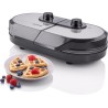 Grill elektryczny Gorenje Mini Grill, Talerz waflowy, WM1400SB, 1400 W, Średnica 18 cm, Czarny