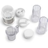 Blender Gorenje BN1000E, blat stołu, moc 1000 W, materiał słoika Tritan, pojemność słoika 0,75 L, kruszenie lodu, biały