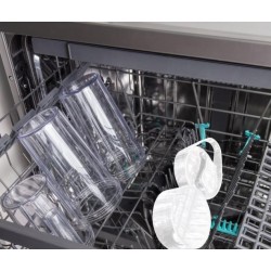 Blender Gorenje BN1000E, blat stołu, moc 1000 W, materiał słoika Tritan, pojemność słoika 0,75 L, kruszenie lodu, biały