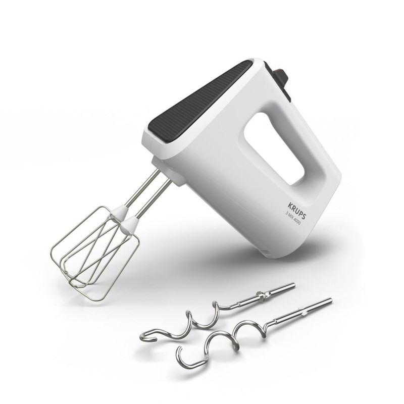 Blender ręczny Krups 3Mix biały (GN4001)