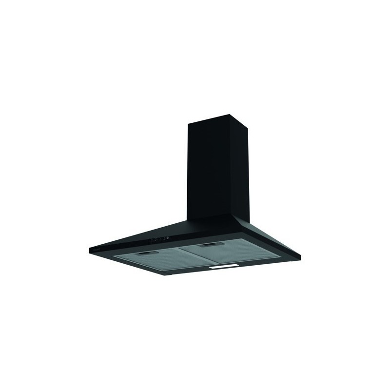 Kaptur CATA, VK 6000 BK, montaż na ścianie, klasa efektywności energetycznej A, szerokość 60 cm, 395 m3/h, mechaniczny,